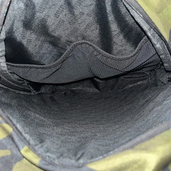 Puma Green and Black Camouflage Backpack